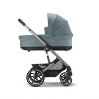 CYBEX Balios S Lux universalus 2in1 vežimėlis, Sky Blue (Taupe Frame)