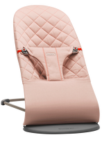 BABYBJÖRN gultukas - Bouncer Bliss - Spalva - Dusty pink - dark grey frame