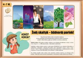 Mokomoji priemonė „Žodį skaityk – būdvardį parink“ - Oksana Vasiliauskienė, Jūratė Šimkienė