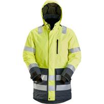Vandeniui Hi-Vis atspari parka 1830 SNICKERS WORKWEAR 37.5® geltona