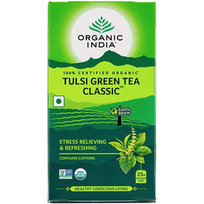 Ekologiška arbata "Tulsi Green" ORGANIC INDIA, 25 maiš.