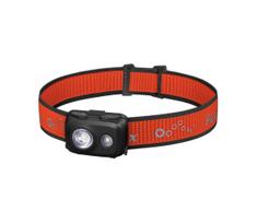 Fenix HL16V2BLK - LED Prožektorius ant galvos LED/3xAAA IP66 450 lm 200 h juoda/oranžinė