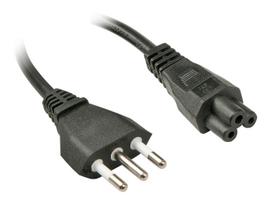 Lindy 2M, Cei23-16-Vii - Iec 320 C5  Black C5 Coupler