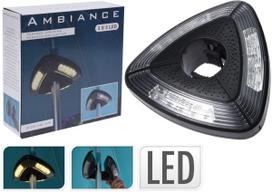 Skėtinė lempa 3x5 LED maitinama baterijomis