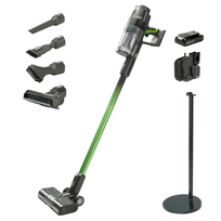 Greenworks dulkių siurblys-šluota su super krovikliu ir stovu gd24svk4s