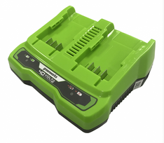 Greenworks DVIGUBAS KROVIKLIS 40V 2A g40x2uc2