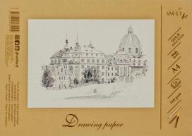Braižybos ir piešimo popierius SMLT A4, 160, PPPSMAPBR_4_20_KL