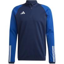 Vyrų adidas megztinis tamsiai mėlynos ir mėlynos spalvos