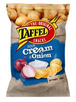 TAFFEL S.CREAM & ONION Traškučiai, 130 g, TTTTFF182158