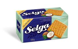 SELGA sausainiai, kokosiniai, 180g, CIESLG183504