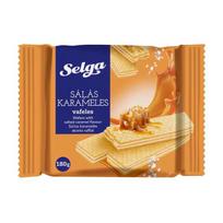 SELGA vafliai sūdytos karamelės skonio, 180g, NMVSLG183549