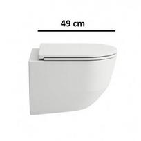 LAUFEN Laufen Pro Compact Rimless pakabinamas wc su lėtaeigiu slim dangčiu
