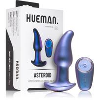 HUEMAN Asteroid Rimming Anal Plug analinis kištukas su nuotolinio valdymo pulteliu 13.5 cm