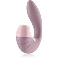 Satisfyer SUPERNOVA DOUBLE AIR PULSE klitorį stimuliuojantis vibratorius Old rose 14,5 cm