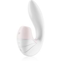 Satisfyer SUPERNOVA DOUBLE AIR PULSE klitorį stimuliuojantis vibratorius White 14,5 cm