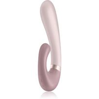 Satisfyer HEAT WAVE klitorį stimuliuojantis vibratorius Mauve 19,8 cm