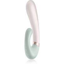 Satisfyer HEAT WAVE klitorį stimuliuojantis vibratorius Mint 19,8 cm