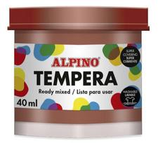 Guašas (tempera) ALPINO, ruda, 40 ml