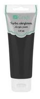 Akriliniai dažai 120ml, LAMP BLACK