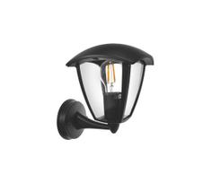 Lauko sieninis šviestuvas SURVA 1xE27/60W/230V IP44 juoda