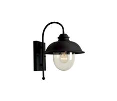 Lauko sieninis šviestuvas ZUNA 1xE27/60W/230V IP44 juoda