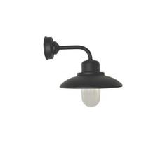 Lauko sieninis šviestuvas BARD 1xE27/60W/230V IP44 juoda