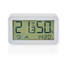 Nedis ZBSC30WT - Temperatūros ir drėgmės jutiklis 2xAAA