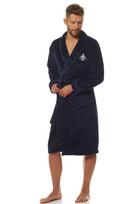 Vyriškas chalatas Marine 2114 Dark Blue M Tamsiai mėlyna (Dark Blue)