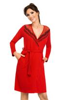 Chalatas Jasmine Red S Raudona