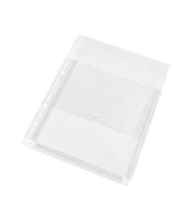 Praplėčiamos įmautės su atvartu PANTA PLAST, PVC, A4, (pak. -10 vnt.), skaidrios