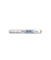 Permanentinis žymeklis ZEBRA PAINT MARKER, 3.0 mm, balta, aliejaus pagrindu