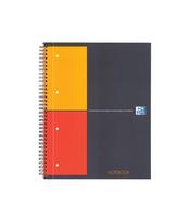 Sąsiuvinis su spirale OXFORD INTERNATIONAL NOTEBOOK, A4+, 80 lapų, langeliais