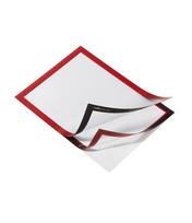 Rėmelis dokumentams DURABLE DURAFRAME® A4, 2 vnt./pak., raudonas