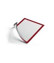 Rėmelis dokumentams DURABLE DURAFRAME® MAGNETIC, A4, 5 vnt./pak., raudonas