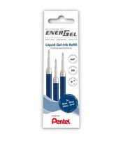 Gelinės šerdelės PENTEL Energel M, 3 vnt., mėlynos sp.