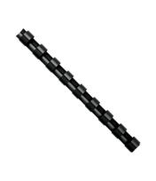 Plastikinė įrišimo spiralė FELLOWES, 10mm, juoda, 100vnt