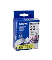 Juostelė BROTHER TZE-261, Juodai ant balto, Plastikinė