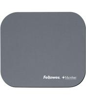 Fellowes Microban pelės kilimėlis, 192 mm x 226 mm x 3 mm, sidabrinės spalvos