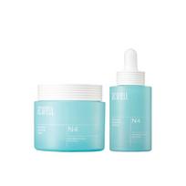 Itin drėkinantis ir raminantis Real Aqua kremo ir serumo rinkinys