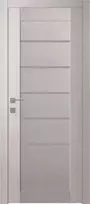 Durų varčia ALBA skandinaviško uosio spalvos, su matiniu stiklu, 800 x 2000 mm, universali
