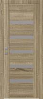 Durų varčia LEORA ąžuolo spalvos, su matiniu stiklu, 700 x 2000 mm, universali