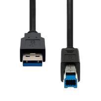 ProXtend USB 3.2 Gen1 Cable A to B M/M  Black 5M