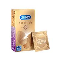 Prezervatyvai be latekso "Durex Nude No Latex" - 10 vnt. (galima rinktis kiekį)