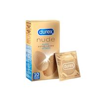 Natūralaus pojūčio XL dydžio prezervatyvai "Durex Nude XL" - 10 vnt.