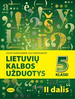 Lietuvių kalbos užduotys 5 klasei. 2 dalis