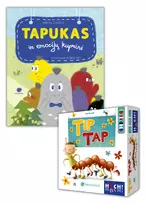 RINKINYS: „Tapukas ir emocijų kuprinė“ + „Tip Tap“