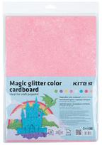 Dekoratyvinis spalvotas kartonas KITE, A4, 290gsm, 8 blizgančios sp.