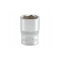 Galvutė 1/4, 13mm, 6-Kampė, Cr-V