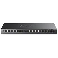 TP-LINK 16 Prievadų Gigabitinis Darbastalio Komutatorius su PoE+ Išėjimais (TL-SG116P)