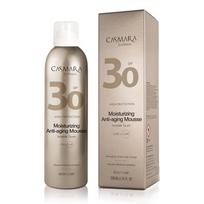 Drėkinančios putos kūnui Casmara Moisturizing Anti - Aging Mousse CASA05003, apsaugo odą saulės vonių metu su SPF 30 apsauga 200ml